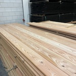 Ca. 100x Halfhouts, dakbeschot, douglas, 500cm lang